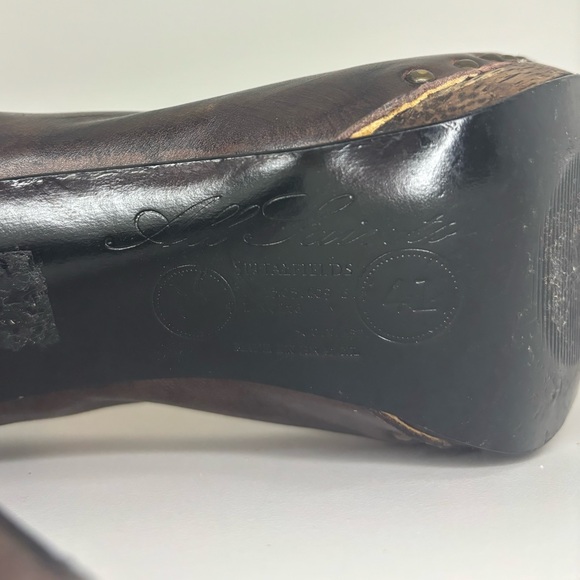 ALLSAINTS LEATHER HEELS - Picture 7 of 8